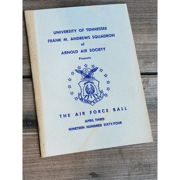 University of Tennessee The Air Force Ball April 3rd 1964 Program - Picture 1 of 10